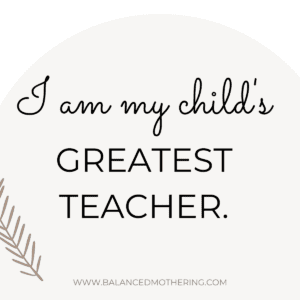 Balanced Mothering Affirmation Cards